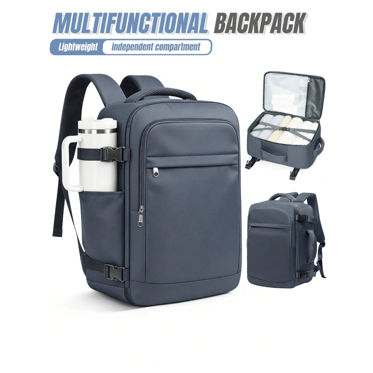 Laptop Backpack 15.6 - Sac à dos de voyage léger