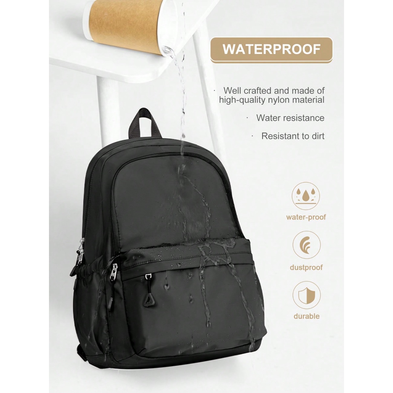 Sac à dos pour collégiens et l - Laptop Backpack 15.6 avis et prix